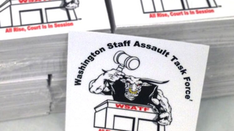 Washington Staff Assault Task Force Rectangle Stickers