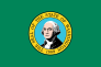 Washington Wa State Flag Sticker