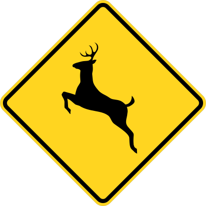 Watch Out For Deer Sticker
