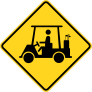 Watch Out For People With Golf Carts Sticker