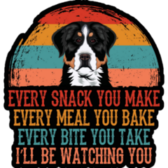 Watching You Berner Sticker 