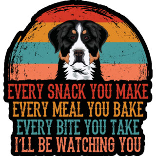 Watching You Berner Sticker 