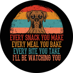 Watching You Boxer Sticker