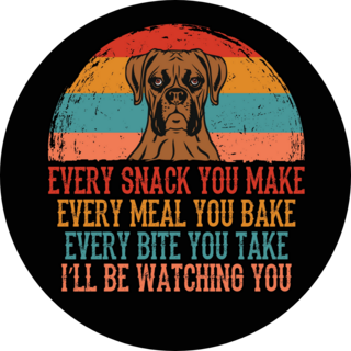 Watching You Boxer Sticker