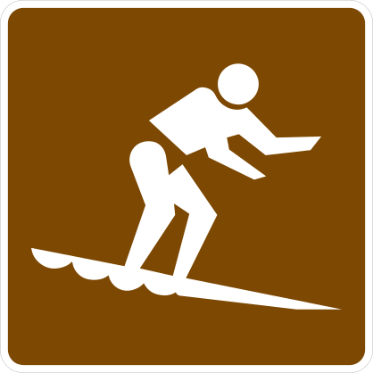 Water Boarding Sticker