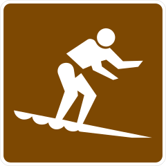 Water Boarding Sticker