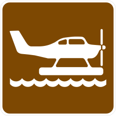 Water Landing Planes Sticker
