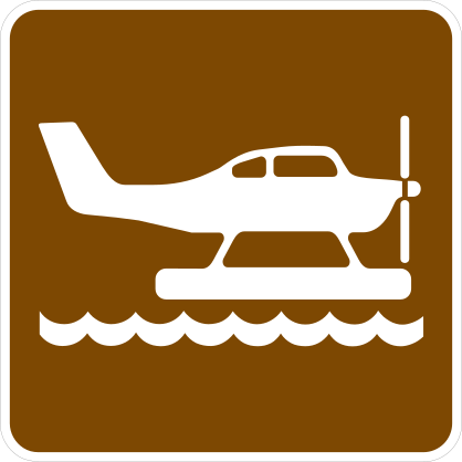 Water Landing Planes Sticker