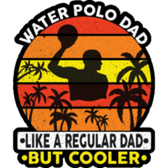 Water Polo Dad Sticker