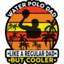 Water Polo Dad Sticker
