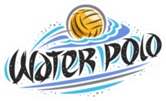 Water Polo Design Logo Sticker