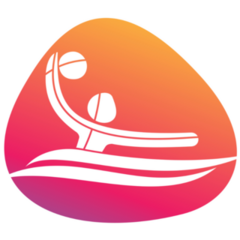 Water Polo Gradient Sticker