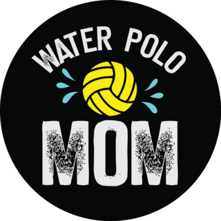 Water Polo Mom Sticker