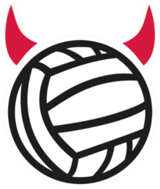 Water Polo With Devil Horns Sticker