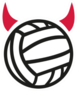 Water Polo With Devil Horns Sticker