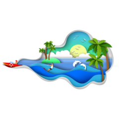 Water Ski Sticker