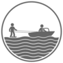 Water Skiing Sport Icon Sticker