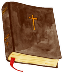 Watercolor Bible Illustration Sticker