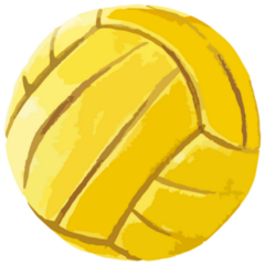 Watercolor Water Polo Sticker