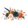 Watercolour Floral Vegetable Bouquets Sticker