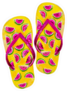 Watermelon Flip Flop Sticker