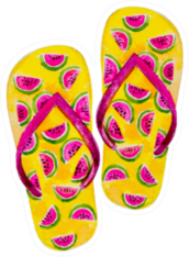 Watermelon Flip Flop Sticker