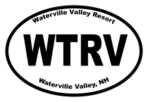 Waterville Valley Resort Oval Sticker