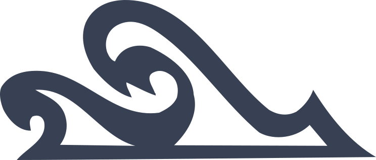 Wave Outline Sticker