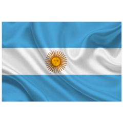Waving Flag Of Argentina Sticker