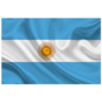 Waving Flag Of Argentina Sticker