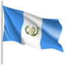 Waving Flag Of Guatemala Sticker