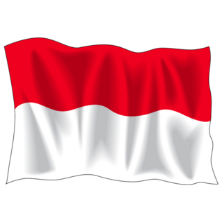 Waving Flag Of Monaco Sticker
