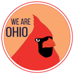 We Are Ohio State Symbol Cardinal Sticker