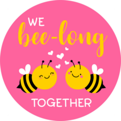 We Bee-long Together Sticker