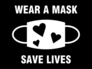 Wear a Mask Save Lives Sticker