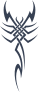Weaved Scorpion Sticker