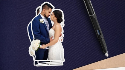 Wedding Photo Sticker