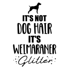 Weimaraner Glitter Sticker