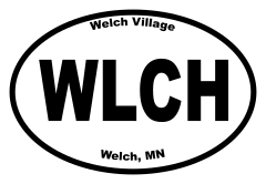 Welch Village Oval Sticker