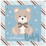 Welcome Baby Boy Sticker