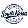 Welcome Badge Korea Sticker