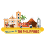Welcome Philippiness Landmarks Sticker