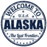 Welcome To Alaska The Last Frontier Sticker