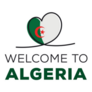Welcome To Algeria Illustration Sticker