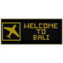 Welcome To Bali Indonesia Sign Sticker
