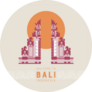 Welcome To Bali Indonesia Sticker