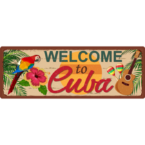 Welcome To Cuba Sticker