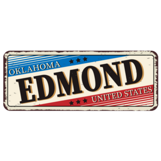 Welcome To Edmond Oklahoma Vintage Sticker