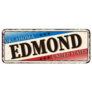 Welcome To Edmond Oklahoma Vintage Sticker