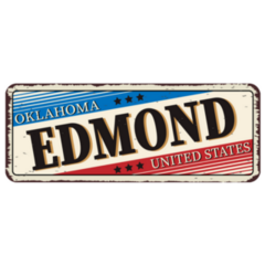 Welcome To Edmond Oklahoma Vintage Sticker